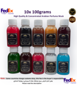 10x 100g Arabic Musk Tahara Set , High-Quality Perfume Oil 1kg مسك الطها... - $4,647.97 MXN