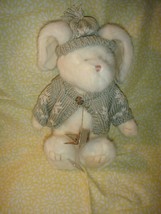 Boyds Bears Carly Crystalfrost Plush Bunny Rabbit - £21.22 GBP