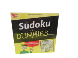 Sudoku For Dummies The Game University Games Ages 8+ 50+ Puzzles New - £10.10 GBP
