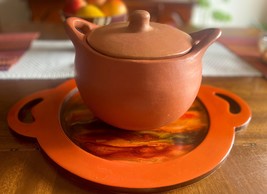 Clay Pot for Cooking with Lid Clay Terracotta Earthen 4 Liters Unglazed ... - $84.50
