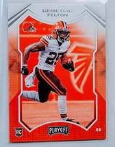 2021 Panini Playoffs Demetric Felton Rookie Football Card AVM1 - £2.94 GBP