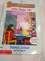 Scholastic Little Apple Babysitters Little Sister #41 Karen&#39;s School Paperback - £3.92 GBP