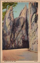 Big Tunnel Through the Needles Custer State Park Black Hills SD Postcard PC355 - £3.98 GBP