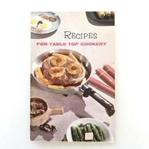 General Electric Recipes For Table Top Cookery 4&quot; x 6.5&quot; Mid Century Mod... - £15.56 GBP