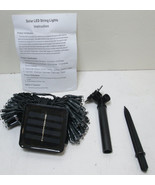 100 Count 4 Color LED Solar Power Mini Light Set with Green Wire - New - $9.10 CAD
