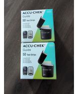 Accu Chek Guide Diabetic Test Strips -TWO Boxes of 50 - $901.13 MXN