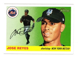 2004 Topps Heritage #169 Jose Reyes New York Mets - £3.14 GBP