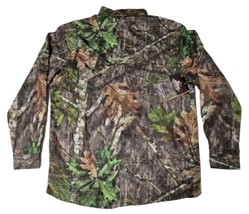 Mossy Oak Mens Green Obsession Camo Long Sleeve Hunting Guide Shirt Medium 38/40 - £19.56 GBP