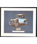 Vtg Bear Series Print Classic Autos Behr-Manning Troy NY 1916 Harvard Ro... - $220.67 MXN