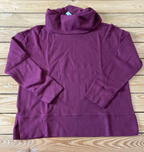 banana republic NWT $59.99 women’s turtleneck sweater Size L maroon I5 - £22.58 GBP