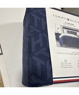 Tommy Hilfiger TH Cube Print Blue King Duvet Cover Set New - $1,653.58 MXN