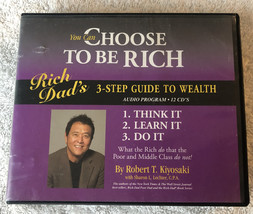 You can choose to be rich, Rich Dad&#39;s, 12 CD set - $22.00