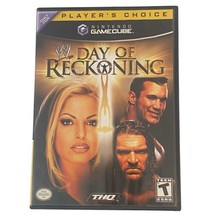 NINTENDO GAMECUBE WWE Day Of Reckoning Player&#39;s Choice Game 2004 CIB COM... - $23.33