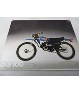 Kawasaki G-5 100cc ORIGINAL SALES BROCHURE - $17.82