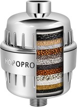 Hopopro 18 Stages Shower Filter, High Output Universal Shower Head Filter - £28.43 GBP