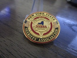 New York State Sheriffs Association 2014 Medallion Member Challenge Coin... - £14.76 GBP