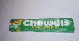Chewels Vtg Gum NOS Green Sugarless  Liquid Filled Spearmint 5 Pcs DON&#39;T EAT - £33.34 GBP