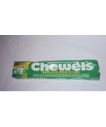 Chewels Vtg Gum NOS Green Sugarless  Liquid Filled Spearmint 5 Pcs DON&#39;T... - £32.52 GBP