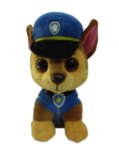 Ty Beanie Baby Paw Patrol Chase 6&quot; Style NO TAG - £8.67 GBP