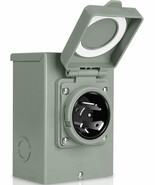 Etl Listed Weatherproof Generator Transfer Switch Inlet Box For Outdoor,... - $807.63 MXN