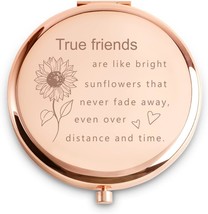 Personalized Inspirational Compact Mirror, Best Friend Birthday Gifts For Her - £16.13 GBP