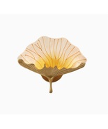 Italian Ginkgo Leaf Wall Lamp Bedroom copper living room light luxury wa... - $409.89 CAD