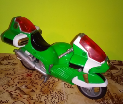 Power Rangers Lightspeed Rescue Green Ranger Cycle 1999 Bandai - £13.58 GBP