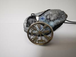 Handmade Stainless Steel Viking Compass Pendant Necklace Medallion Amulet - $14.00