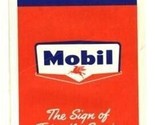 Socony Mobil Oil Co Miracle Fold Map of New Jersey 1958 - $13.86