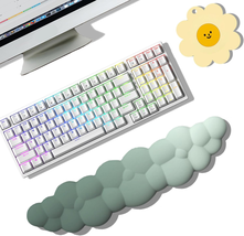 Keyboard Wrist Rest Pad Effective Cloud Design Wrist Pain Relief Arm Rest Desk - £19.75 GBP