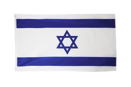 2x3 Israel Flag 2&#39;x3&#39; House Banner grommets super polyester 100D - £12.85 GBP