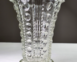 EAPG  National Glass No 81D AKA DAPHNE Vase Circles Columns Scalloped 7½... - $16.99