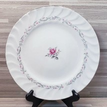 Royal Swirl Fine China Japan 10.25&quot; Dinner Plate Set of 2 (AS IS) - £11.40 GBP