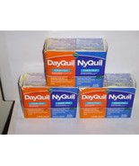 (3)  Vicks Dayquil Nyquil Cough Cold &amp; Flu Relief 144 LiquiCaps 96 Day -... - $28.04