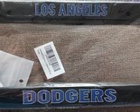 NEW Baseball Team Los Angeles Dodgers Metal Black Chrome License Plate F... - $15.83