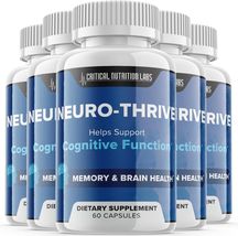 Neuro-Thrive Pills - Neuro-Thrive Nootropic Supplement For Brain Health - 5 Pack - £147.05 GBP