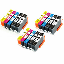15Pk 564Xl Ink Cartridges + Chip For Photosmart B8550 C6340 C6350 D7560 Photo - £38.74 GBP