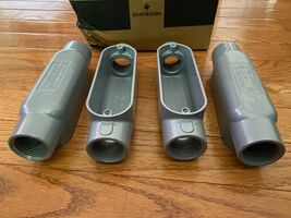 Appleton APP C100-A 1" Aluminum Unilet Conduit Outlet Body Form 85 - Lot... - $34.95