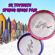 2 SR Toysmith Spring Rings Toss Splash Set (RED; BLUE) - £27.22 GBP
