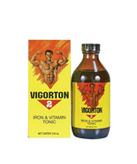 Vigorton 2 Iron and Multivitamin Tonic 230ml B2 B6 B12 for Energy &amp; Stre... - $27.72