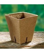 Jiffy Pot, Single Square, 3.5" X 4.0", 20 Pack, POTS, 20 Cells, Biodegradable - $16.99