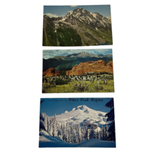 Vintage Elk Range Aspen Western Pikes Peak Colorado postcard lot - £5.39 GBP