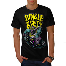Wellcoda Jungle Beats Base Music Mens T-shirt,  Graphic Design Printed Tee - £14.82 GBP+