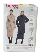 Burda Sewing Pattern 6378 Coat Jacket Misses Size 10-20 - £7.18 GBP