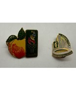 Lot of 2 1996 Atlanta Official Olympics Olympic Games Georgia Peach &amp; Sk... - $187.97 MXN