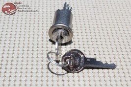 Glovebox Lock &amp; Key Set OEM Pear Head Keys 66-67 Nova 67 Camaro 67-68 Firebird - £21.63 GBP