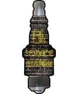 Service Station Novelty Metal Spark Plug Sign J-052 - $37.96 CAD