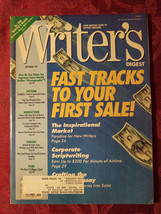 WRITERs DIGEST Magazine September 1991 Alice Fulton L P Ferrante Kit Reed - £11.54 GBP