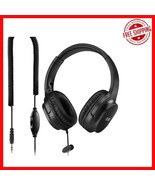 Convenient In-line Control Extra Long Cord Headphones - Perfect for Movi... - $715.68 MXN