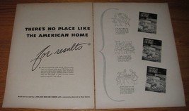 1952 American Home Magazine Ad - There&#39;s no place like the American Home - £14.87 GBP